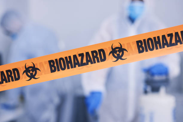 Professional Drug Lab Cleanup technician working in Compton, AR